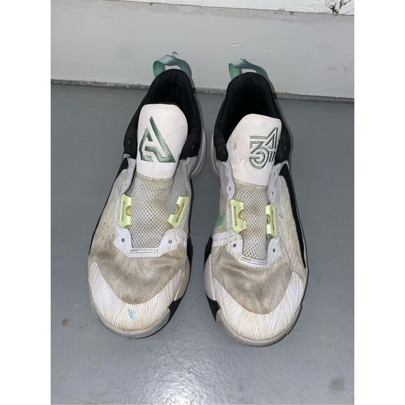 Nike Giannis Immortality 2 Victoria Falls Sneakers, White Tennis Shoes, Sz 10.5 - Picture 10 of 12